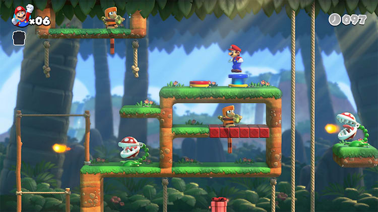 オリガミキング,Mario vs Donkey Kong, Mario Bros Mario VS Donkey Kong and Super Mario Bros Wonder Two Game